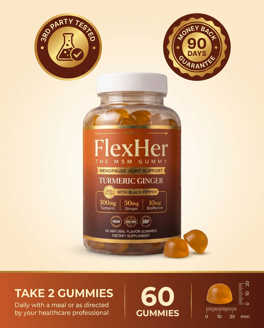 FlexHer™ Menopause Joint Support Gummies