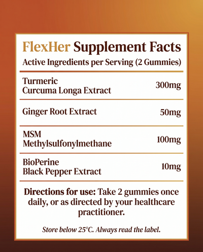 FlexHer™ Menopause Joint Support Gummies